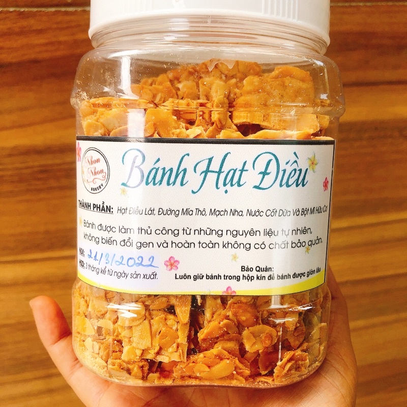 BÁNH HẠT ĐIỀU LÁT ĐƯỜNG NOOM 300G