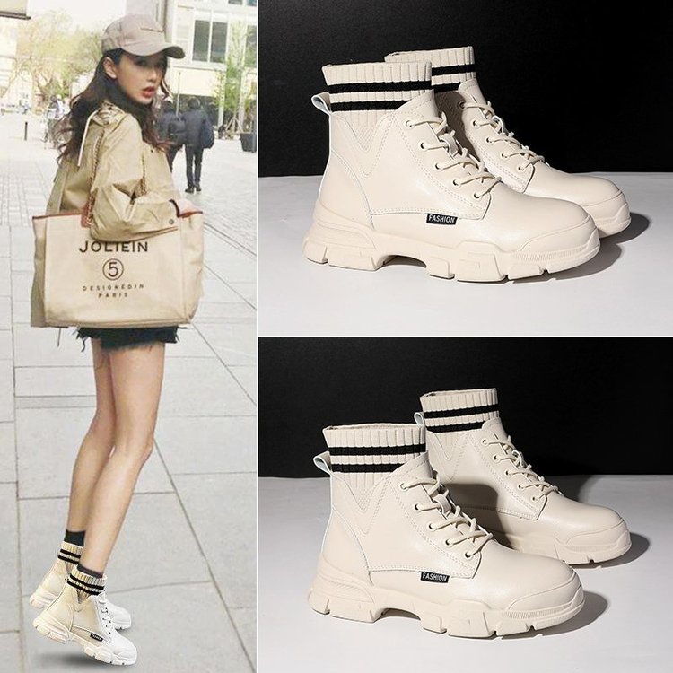 Giày bốt cao cổ đế cao thời trang cá tính dành cho nữ  | BigBuy360 - bigbuy360.vn