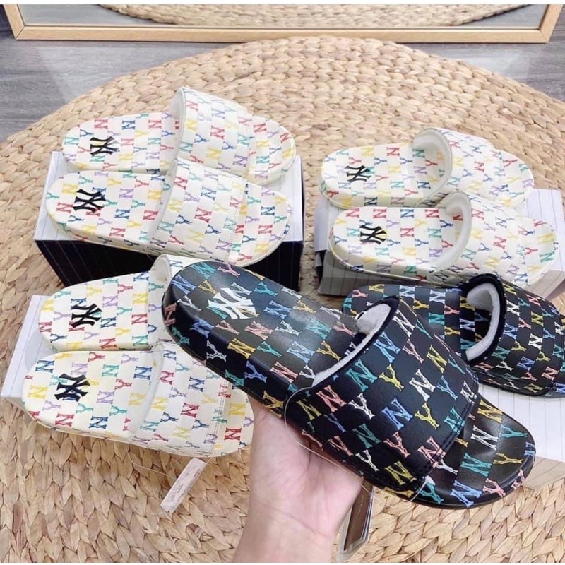 - Dép Monogram MLB chính hãng 100%