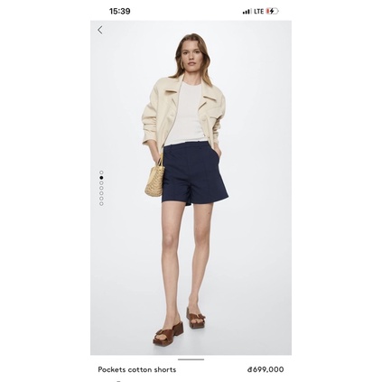 Quần Shorts M.N..G Auth Dư Xịn