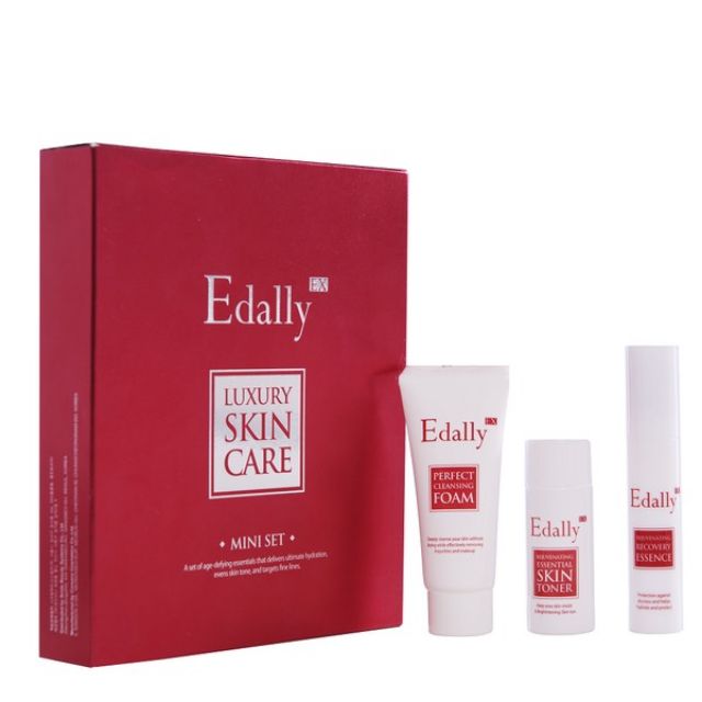 Set sữa rửa mặt Edally