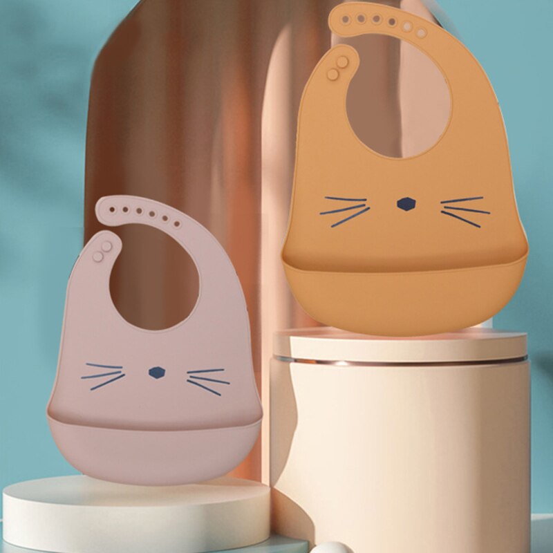 Yếm Ăn Chống Thấm In Hình Khủng Long Xinh Xắn Dành Cho Các Bé