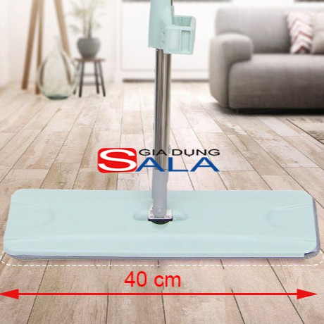 Cây lau nhà tự vắt thông minh, xoay 360 độ, bản rộng đến 40 cm