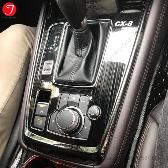 Ốp nội thất Mazda CX-8 2019 2020 Titan vân xước cao cấp