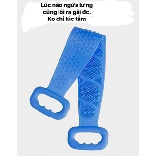 Cọ Lưng Silicon 2 Mặt