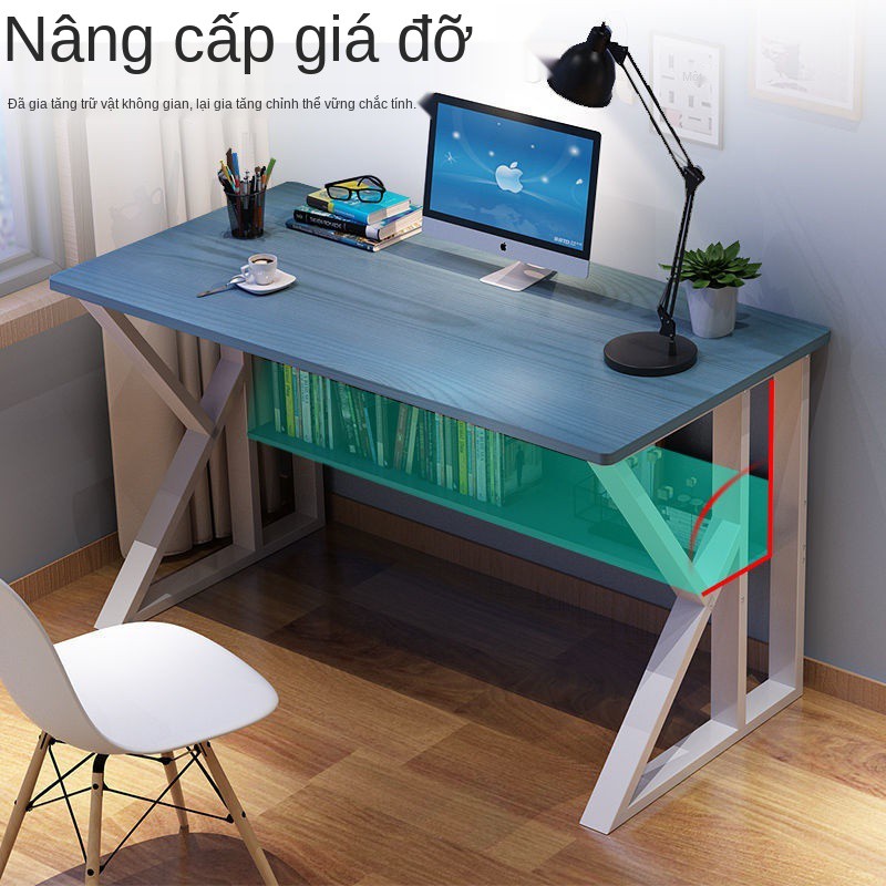 Bộ bàn ghế máy tính, để bàn, làm việc, phòng ngủ học sinh tại nhà đơn giản, viết việc nhỏ tiết kiệm <