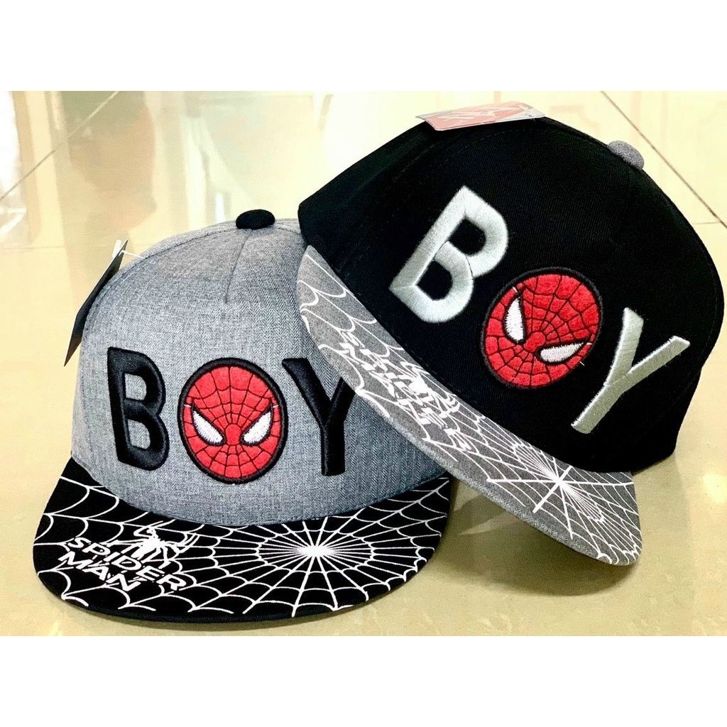 MŨ HIPHOP SPIDERMAN CHO BÉ TRAI COOL NGẦU