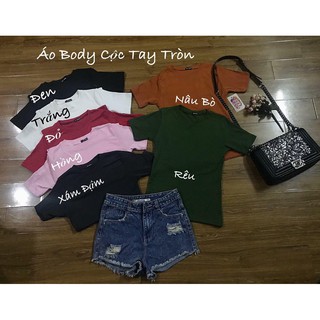 Áo phông Body cổ tròn