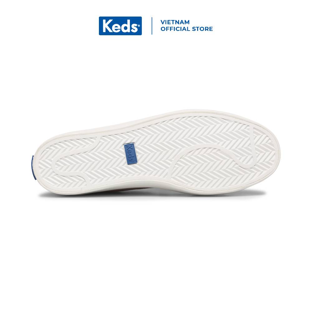Giày Keds Nữ- Kickback Organic Cotton Lilac- KD065483