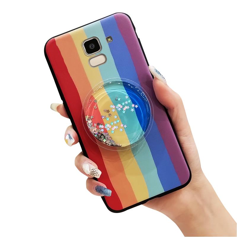 GLISTEN Mới Ốp Điện Thoại Chống Nước Họa Tiết Đáng Yêu Cho Samsung Galaxy J6 2018 / Sm-j600f Dễ Thương