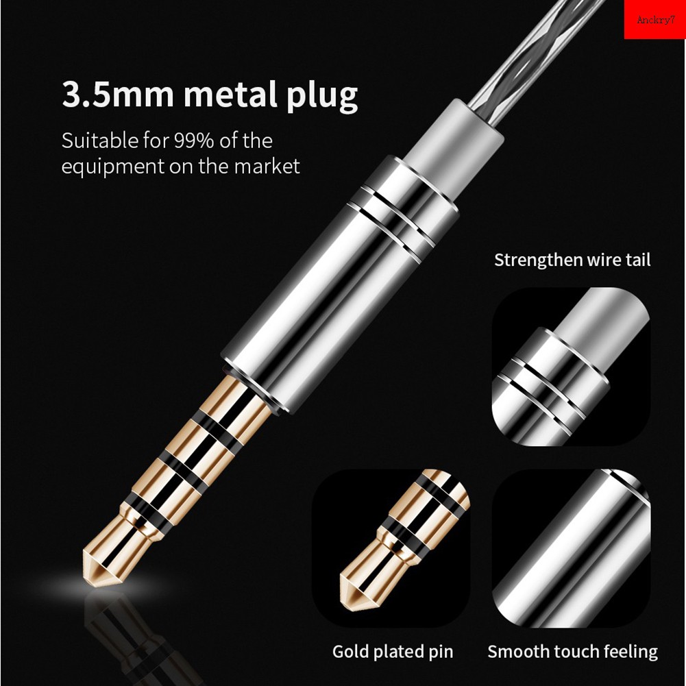 Tai Nghe Nhét Tai Qkz Ck9 Jack 3.5mm Chất Lượng Cao Kèm Phụ Kiện