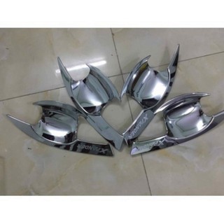 Bộ ốp tay nắm + ốp hõm xe Mitsubishi Xpander