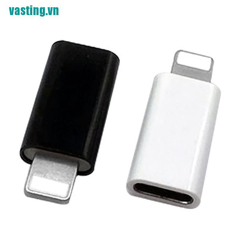 IPHONE Đầu Sạc Chuyển Đổi Từ Đầu Cắm Sang Giác Cắm Type-C Usb-C