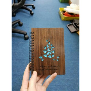 SỔ TAY HANDMADE BÌA GỖ ĐỘC LẠ