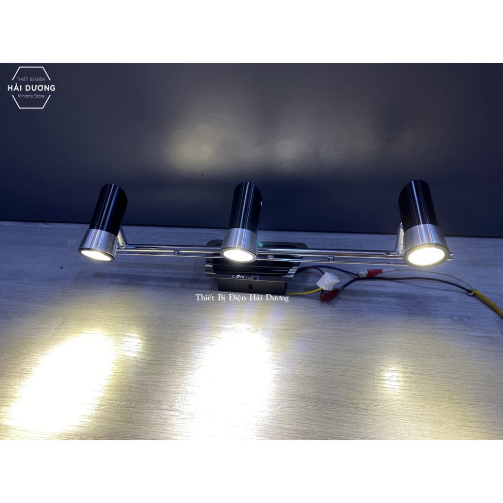 Đèn Soi Tranh - Đèn Rọi Gương Led  8149/3 15w Ánh Sáng Vàng - Điều Chỉnh Hướng Chiếu Sáng Nhiều Góc