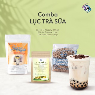 Combo Lục Trà Sữa Trân Châu