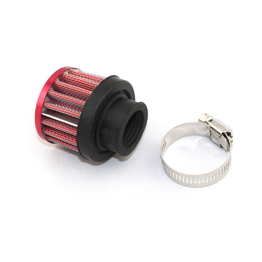 Bộ Lọc Khí Nhỏ Thông Dụng Dòng Chảy Cao Có Thể Giặt Đầu Nấm 25mm Cho Xe Máy