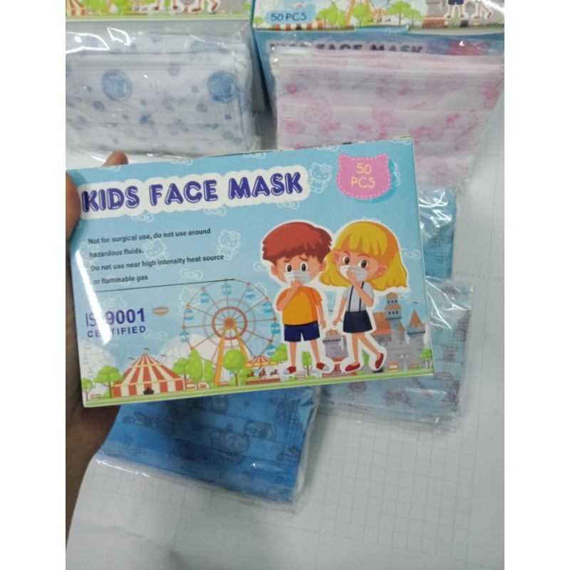 Khẩu Trang Trẻ Em Kids Face Mask [ Hộp-50 chiếc]