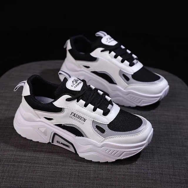 Giày thể thao nữ sneaker Fashion phản quang cực đẹp