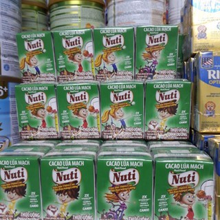 SỮA NUTI CACAO LÚA MẠCH 110ML (thùng 48 hộp)