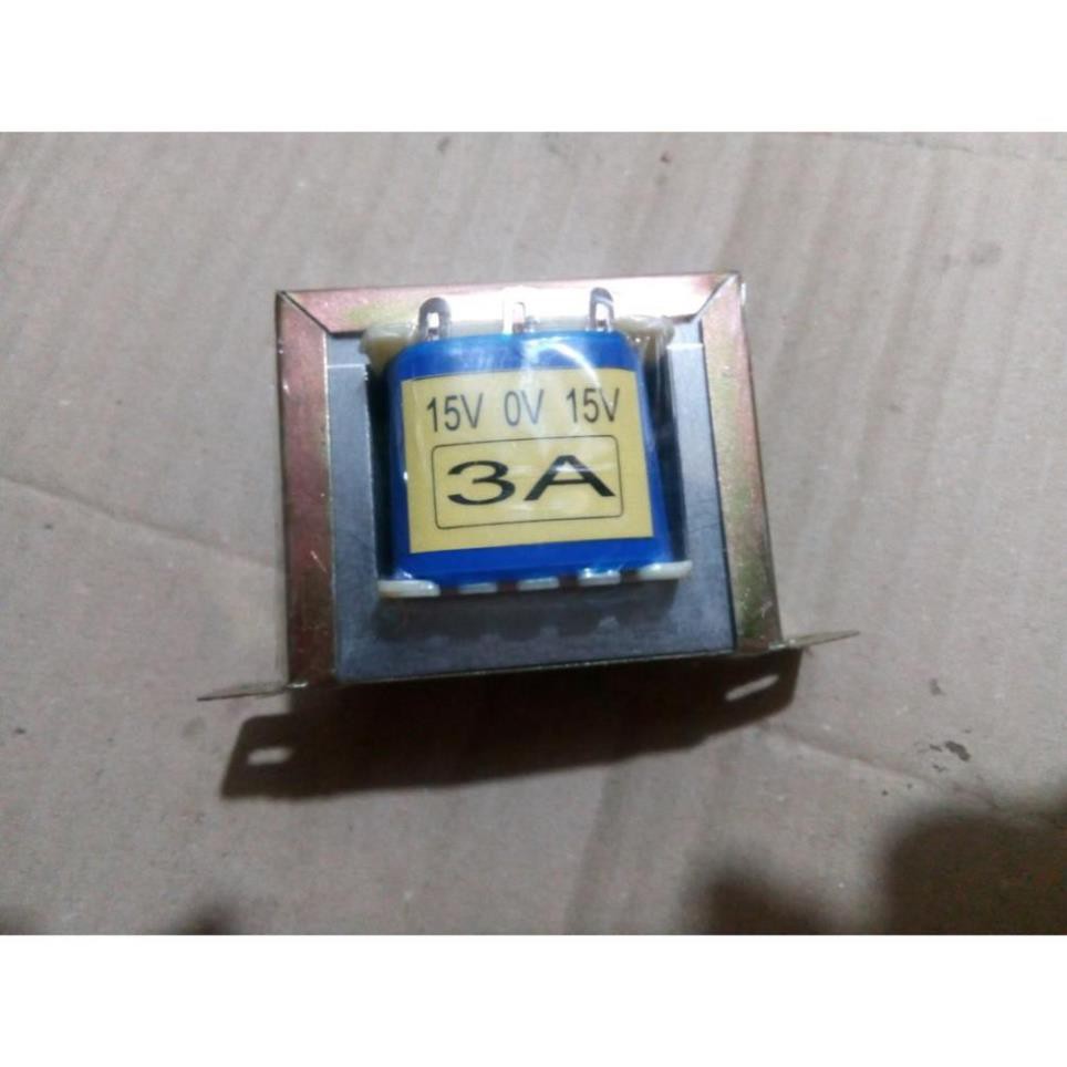 Biến áp 3A 15V - 0 - 15V