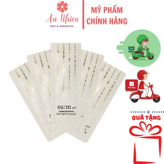 Gói sample tinh chất su:m 37 trắng da mờ thâm sạm, nám tàn nhang - su:m37 losecsumma elixir lumiere ampoule 1ml