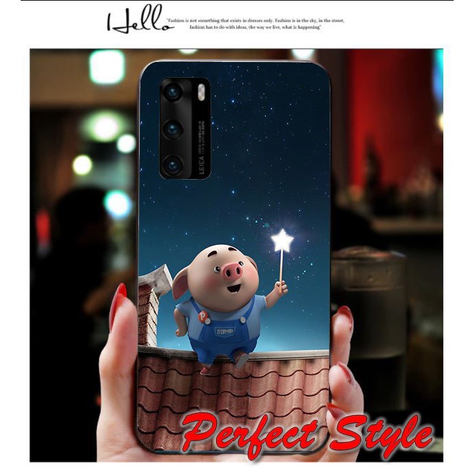 Ốp lưng dẻo TPU Vsmart Star 5 / Live 4 / Live / Joy 4 in hình 3D Heo cute