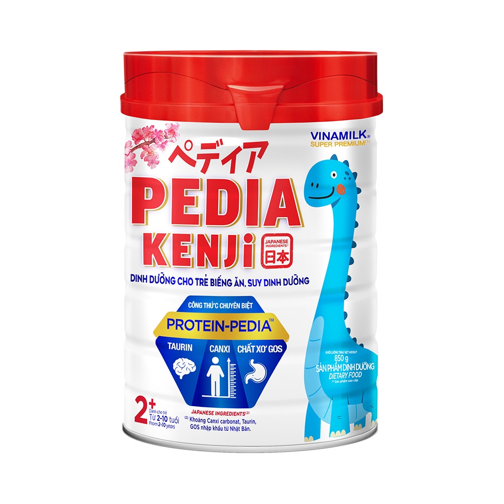 [HSD T2-2025] Sữa Bột VINAMILK Pedia Kenji 2+ 850g.