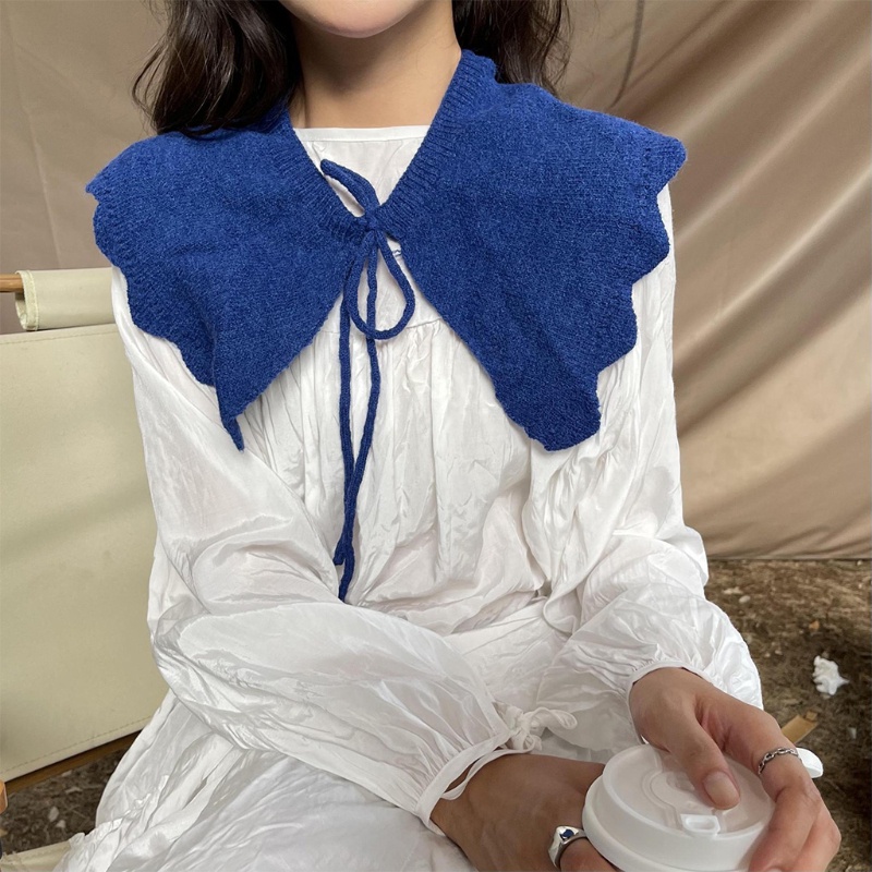 Cổ Áo Sơ Mi Giả Mềm Mại Nhiều Lớp Thời Trang Thu Đông