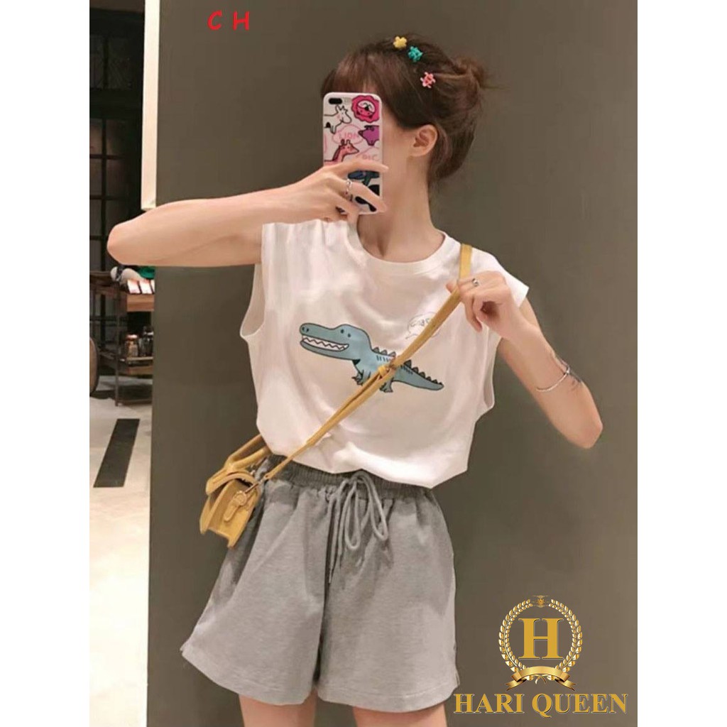 [FREE SHIP ĐƠN TỪ 50K] Áo tanktop cá sấu nhiều màu COH0520 1