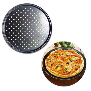 Khuôn pizza chống dính đục lỗ 24.5cm (KCD 14)