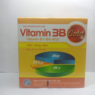 VITAMIN 3B PHÚC VINH hộp 100 viên