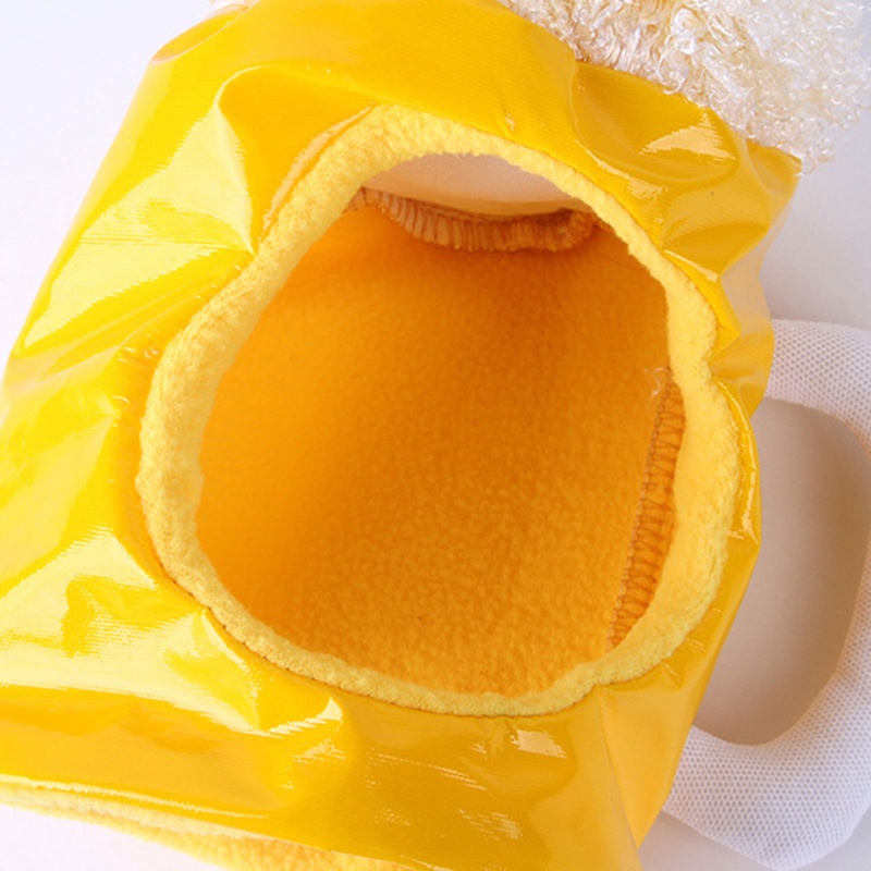 Mũ Giữ Ấm Mùa Đông Hình Ly Bia Mèo Nhỏ Cho Chó Mèo