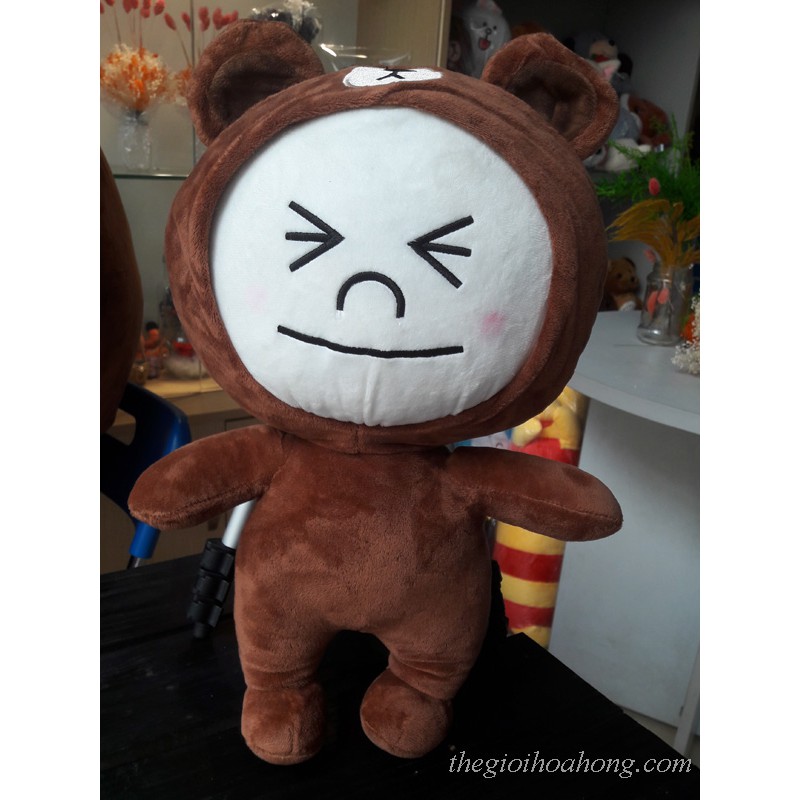 Gấu bông Thỏ Cony đội lốt gấu Brown
