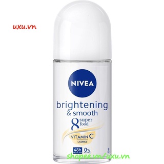 Lăn Khử Mùi Nữ 50ml Nivea Làm Trắng Và Mịn Da Brightening & Smooth, Với uxu.vn Tất Cả Là Chính Hãng.