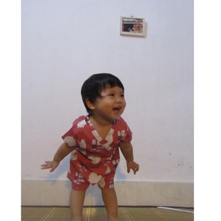 Yukata cho bé gái mặc siêu iu - hàng công ty Minh Long