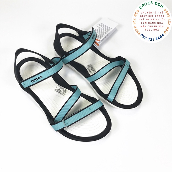 Giày dép crocs - dép sandal crocs webbing cho nữ, chống thấm nước, chống trơn trượt, chống hôi chân, hàng xuất xịn