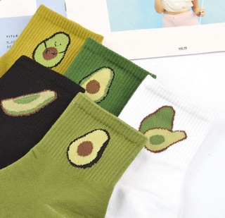 Tất vớ cổ cao Fruit Avocado 🥑