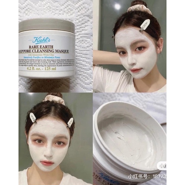 MẶT NẠ ĐẤT SÉT KIEHL'S RARE EARTH DEEP PORE CLEANSING MASK