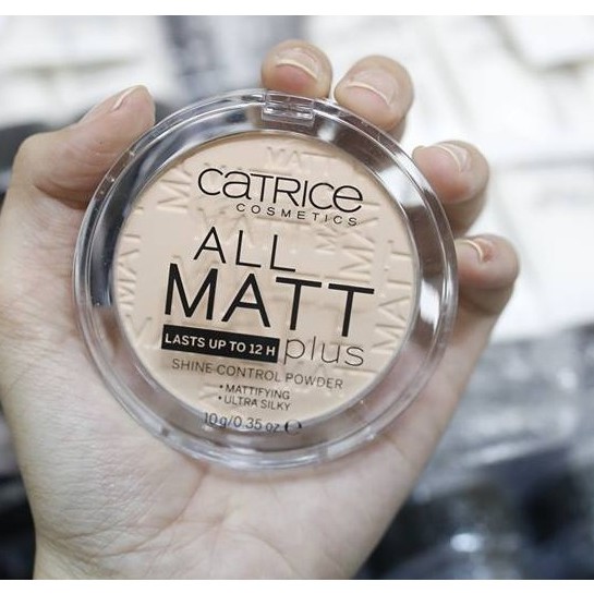 Phấn Phủ Nén CATRICE All Matt Plus Shine Control Powder - 2016 Skincare