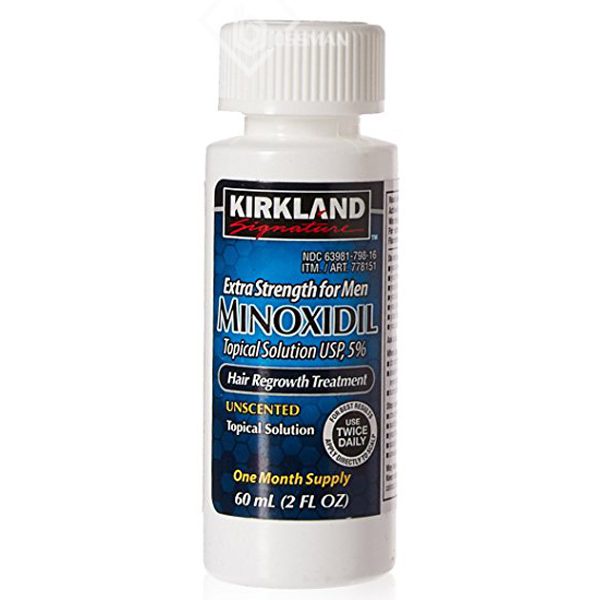 Thuốc mọc râu tóc Kirkland Minoxidil 5% dạng lỏng