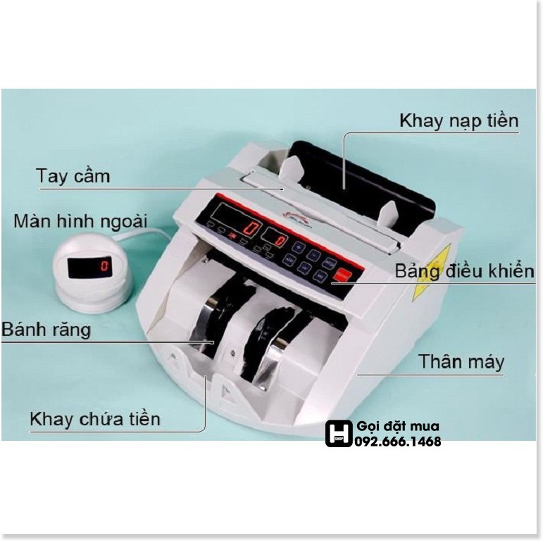 [CHÍNH HÃNG]Máy Đếm Tiền Silicon BillCounter MC 2200