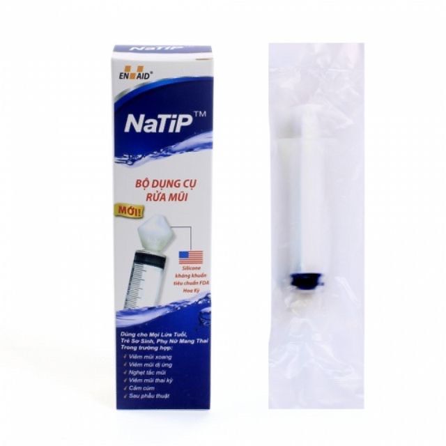 Bộ dụng cụ rửa mũi Natip