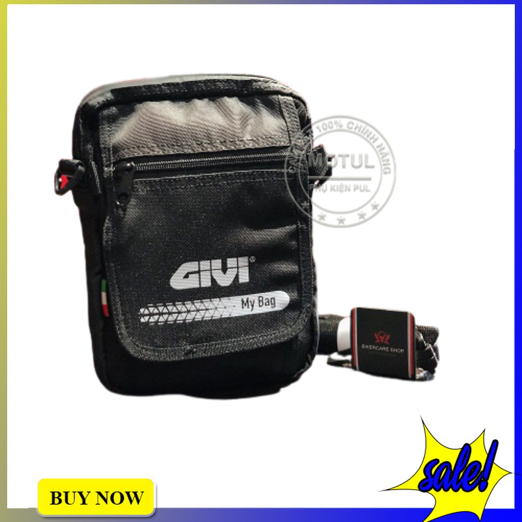 Túi đeo chéo, túi đựng ipad GIVI qb03 chính hãng màu đen