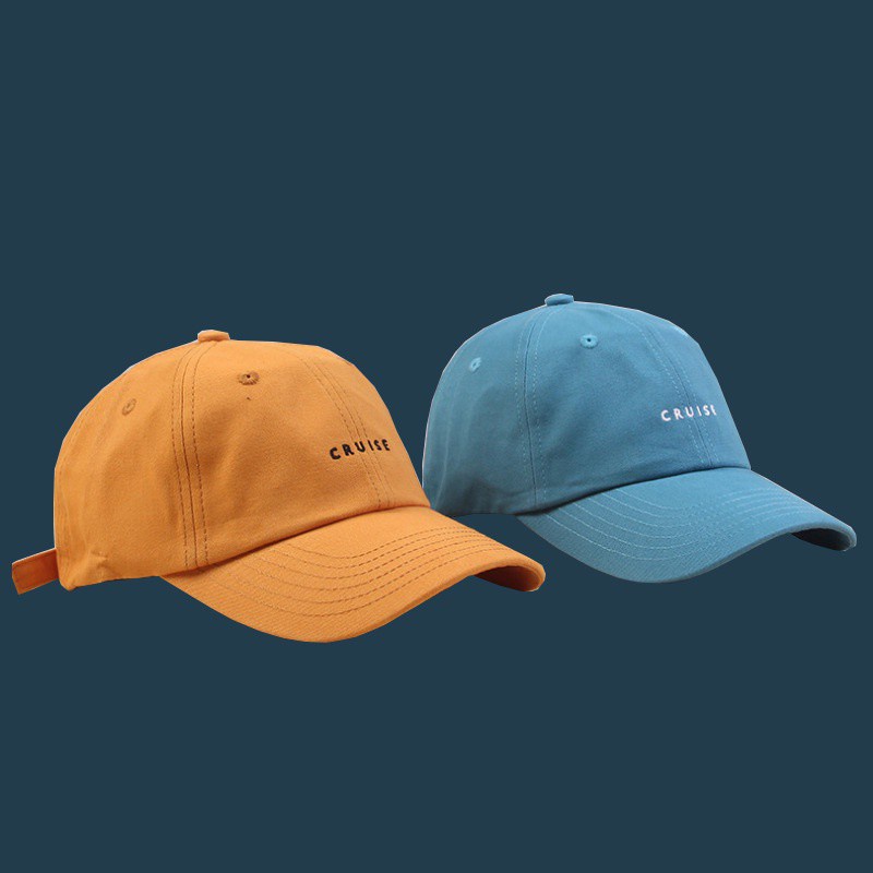 Mũ Lưỡi Trai Cotton Mềm Mại Thêu Chữ Phong Cách Hàn Quốc Thời Trang Unisex 19112