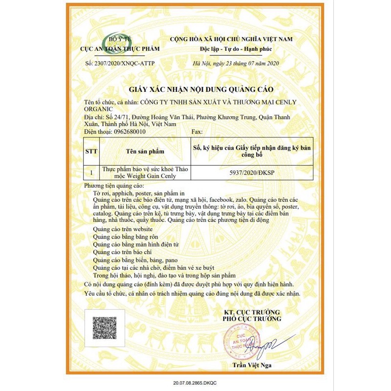 Thảo Mộc Weight Gain Cenly | BigBuy360 - bigbuy360.vn