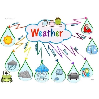 Sơ đồ tư duy - học tiếng anh - mindmap khổ A4 ép plastic