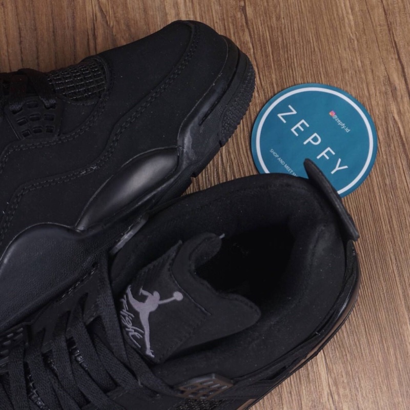 GIÀY JD4 RETRO STUSSY FULL BLACK LAI AU