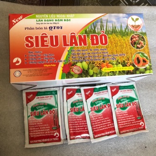10 gói siêu lân đỏ , phục hồi bộ rễ cho cây trồng