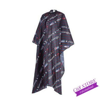 Khăn choàng cắt tóc BARBERSHOP Black New VS2